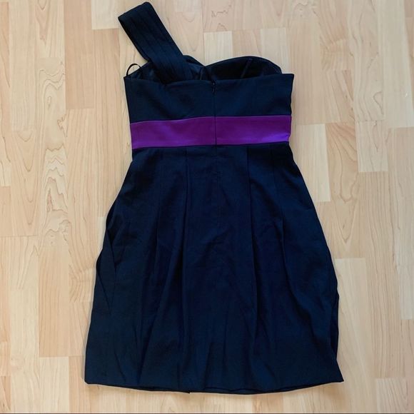 New Max and Cleo One Shoulder Dress Size 4 - Picture 3 of 9